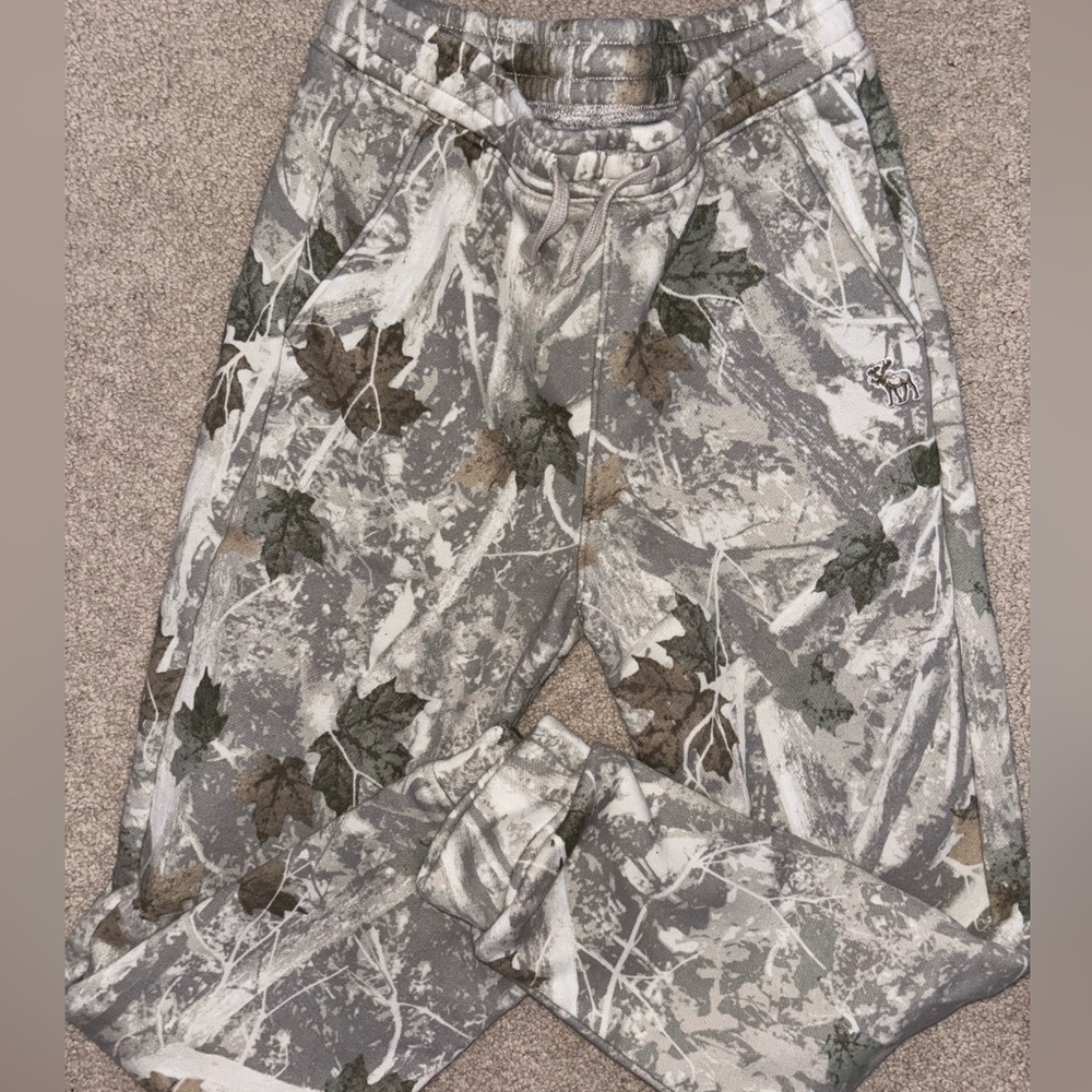 Unisex kids Camo joggers